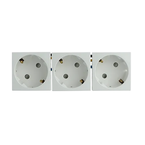 BLOCK THREE SAF EARTH SOCK (SCHUKO)-6 MOD WH