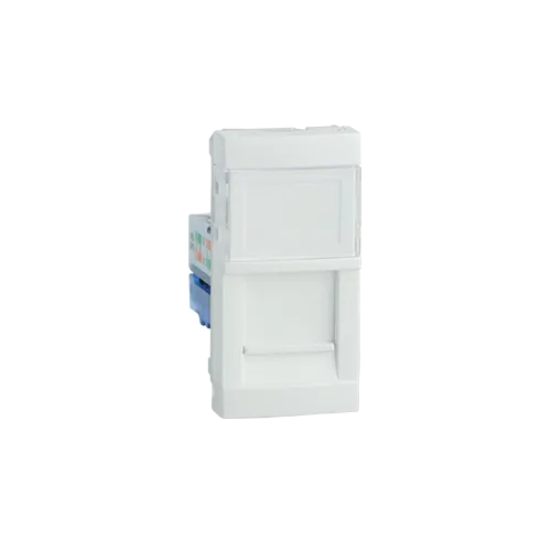 MOD W/1 RJ45 CAT.6A UTP CONNECTOR-1 MOD WHITE