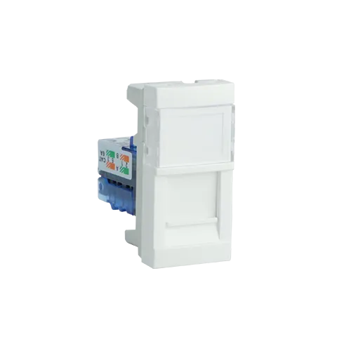 MOD W/1 RJ45 CAT.6A UTP CONNECTOR-1 MOD WHITE