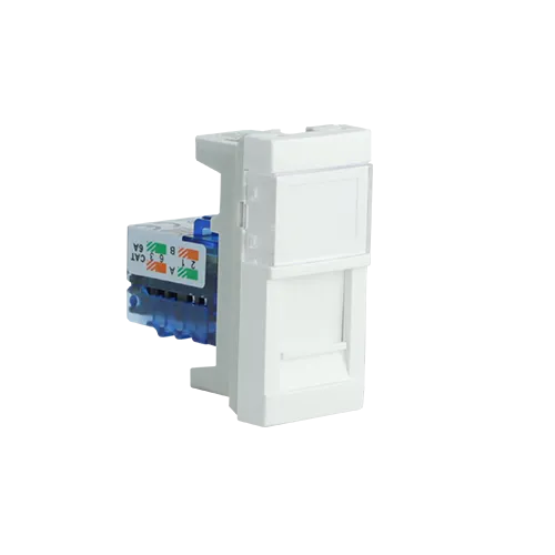 MOD W/1 RJ45 CAT.6A UTP CONNECTOR-1 MOD WHITE