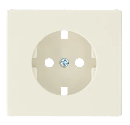 TAPA PARA BASE SCHUKO MARFIL
