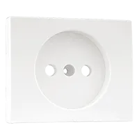 TAPA PARA BASE 2P BLANCO