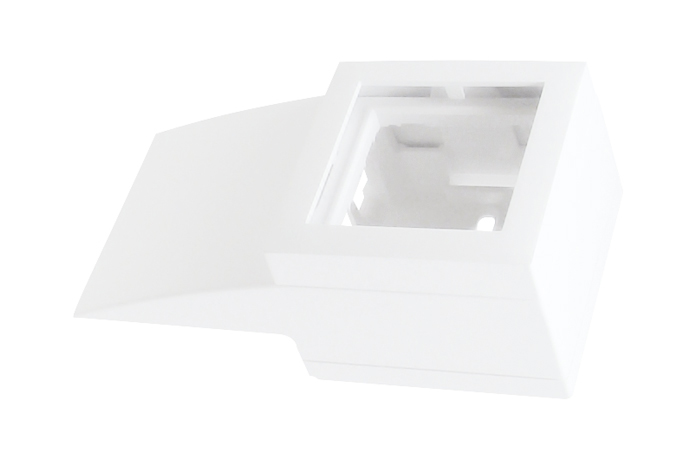 Adaptador Lateral Q45 para Canal 75x20