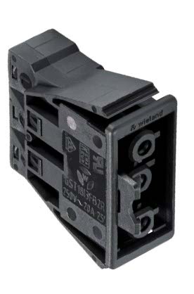 Fast Connector 2P+T Female for Panel