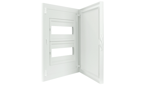 Interior y Puerta para Cuadro de Empotrar - 24 MÓDULOS (2×12)