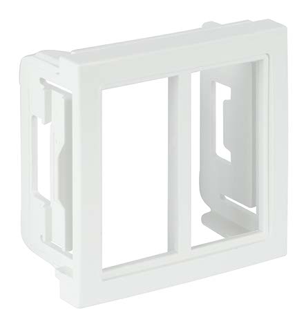 Double Module for 2 Fast Connectors 2P+T - 2 Modules