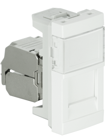 Module with 1 RJ45 Cat. 5e STP Connector (100 MHz) - 1 Module