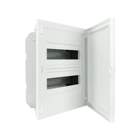 Quadro de Distribuição de Embeber de Baixa Profundidade Completo - 32 MÓDULOS (2x16)