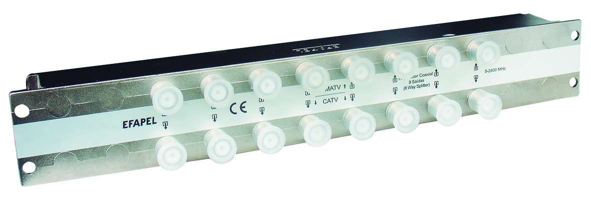 2x8 Outputs TV Splitter