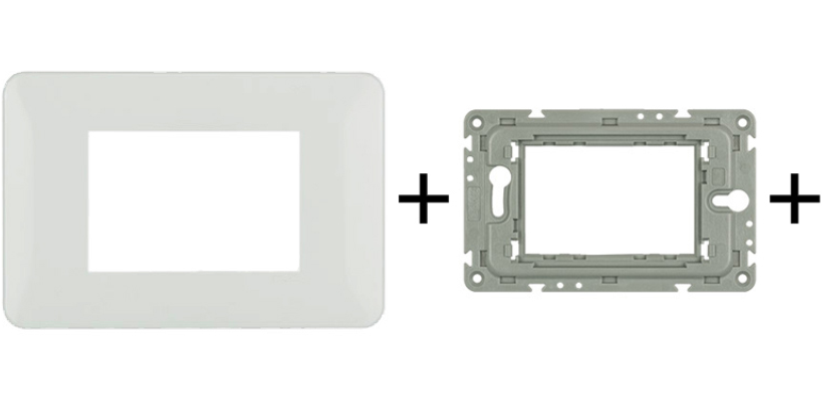 Tres Conmutadores Luminosos